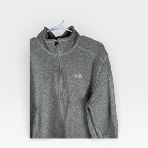 The North Face Men's Zip-Up Gray Sweater